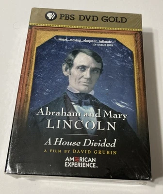 Abraham & Mary Lincoln : A House Divided (DVD, 2001) PBS History Documentary New - Image 1 of 3