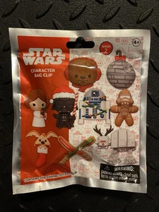 Star Wars Holiday Series 2 Figur Figural 3D Bag Clip - Blind Bag / Weihnachten - Bild 1 von 2