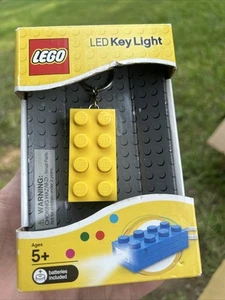 LEGO (GIALLO Blocco Costruzioni LED Lite - Luce Chiave) *Portachiavi e Torcia* - Foto 1 di 5