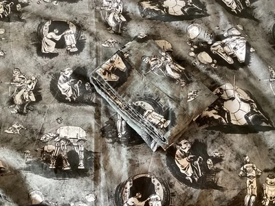 Sábana plana y funda de almohada vintage Pottery Barn Star Wars Iconic Moments Queen Foto 1 de 4