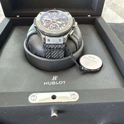 Hublot Big Bang Black Magic Ceramic 41mm 341.CX.130.RX Rubber Automatic - Image 1 of 4