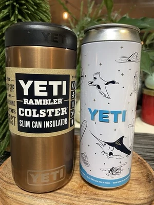 Yeti Rambler 12oz Colster Slim Can Aislador Nuevo Cobre Foto 1 de 2