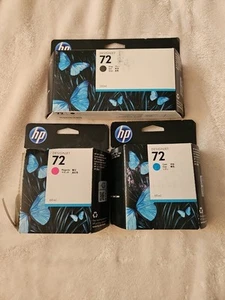 HP 72 Gray 130 ml / Magenta 69 ml / Cyan 69 ml DesignJet - Bild 1 von 10