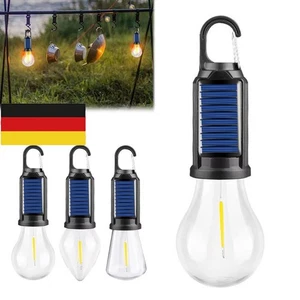 3PCS Solar Camping Licht USB Außenzelt hängende Glühbirne Notlampe Laterne - Bild 1 von 12