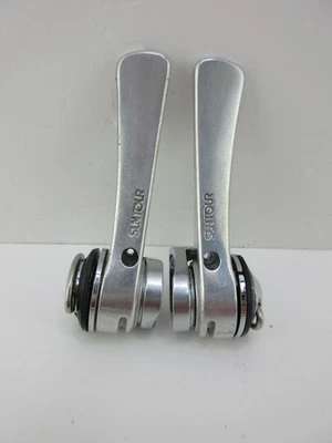 Cambios de tubo descendente de 6 velocidades Accushift Suntour Edge 4050 índice fricción vintage Foto 1 de 4