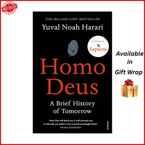 Homo Deus: A Brief History of Tomorrow by Yuval Noah Harari BRANDNEW - Picture 1 of 2
