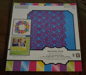 Colorbok 12 x 12 inch Specialty Paper Pad / Bright & Beautiful paper - Picture 1 of 2