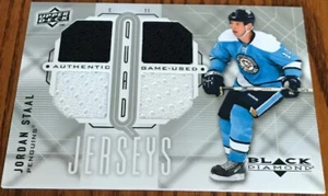 2009-10 Black Diamond Jerseys Quad Jordan Staal QJ-ST Pittsburgh Penguins - Picture 1 of 2