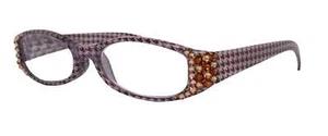 The Scottish Bling Reading Glasses with Genuine European Crystals - Picture 1 of 3