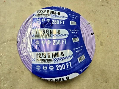 ENCORE, 12/3, 250 FT, NM-B, SUPERSLICK ELITE, SHEATHED CABLE - Image 1 of 3