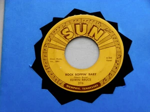 ROCKABILLY~ EDWIN BRUCE~ NEAR MINT~ MORE THAN TESTERDAY~ SUN RECORDS - Picture 1 of 2