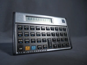 Vintage! HP 11C Hewlett Packard Calculator w/ Case & Working! - Picture 1 of 9
