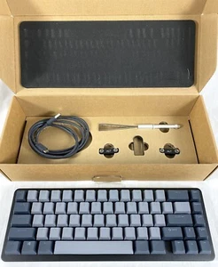 DROP ALT Silver Switches Mechanical Gaming RGB 65% Keyboard Black GLOWS PURPLE - Picture 1 of 7