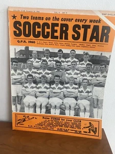 SOCCER STAR  11/19/60  CLIVE CLARK Queens Park Rangers Barnsley Team Photos - Picture 1 of 4
