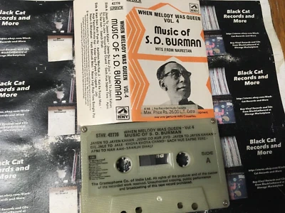 S.D. Burman Music Of When Melody Was Queen Vol. 4 IV cassette tape EX tested - Image 1 of 2