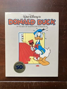 Walt Disney's Donald Duck 50 Years of Happy Frustration HC Anniversary Ed w DJ - Picture 1 of 21