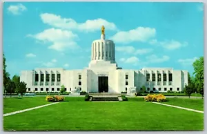 Postcard Oregon Salem OR State Capitol Building 1965 - Picture 1 of 2