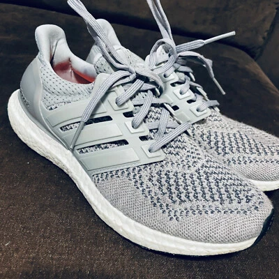 adidas Ultra Boost Version 1.0 OG Wool Grey (W) Size 8.5  US, 40 2/3 EUR, S77515 - Image 1 of 4