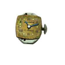 Alfa 66 As 1012 Vintage Watch Movement 17 Jewels 5.75 x 6.75'''