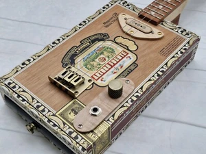 Shonky 3 strunowe pudełko na cygara gitara - Zdjęcie 1 z 8