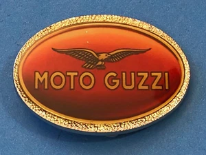 MOTO GUZZI MOTORRAD GÜRTELSCHNALLE - Bild 1 von 2