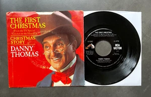 7" Danny Thomas - The First Christmas - US RCA w/ Pic - Imagen 1 de 1