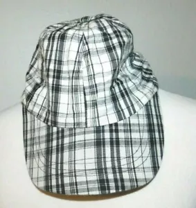 Gorra a cuadros de ajuste relajado para mujer - Imagen 1 de 2
