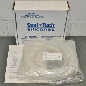 Sani-Tech Ultra Platinum Cured Silicone Tubing, 1/8" x 1/2" x 25ft, Bulk Hose - Picture 1 of 7