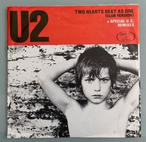 U2- Two Hearts Beat As One (Club Version) 12"45RPM Single 1983, Aus. X 13112 EX! - Picture 1 of 3