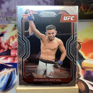 2021 Panini Prizm UFC BRANDON ROYVAL Base ROOKIE RC CARD #68