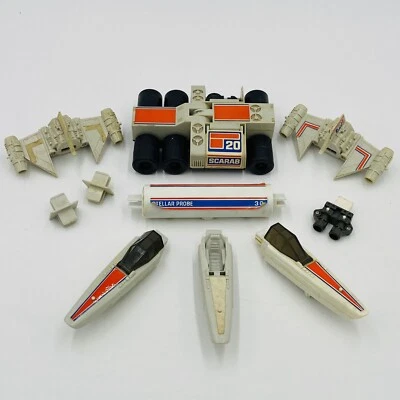 复古美泰 BATTLESTAR GALACTICA 殖民地 Scarab/Stellar 探测器零件 批量 1978 — 第 1/4 张图片