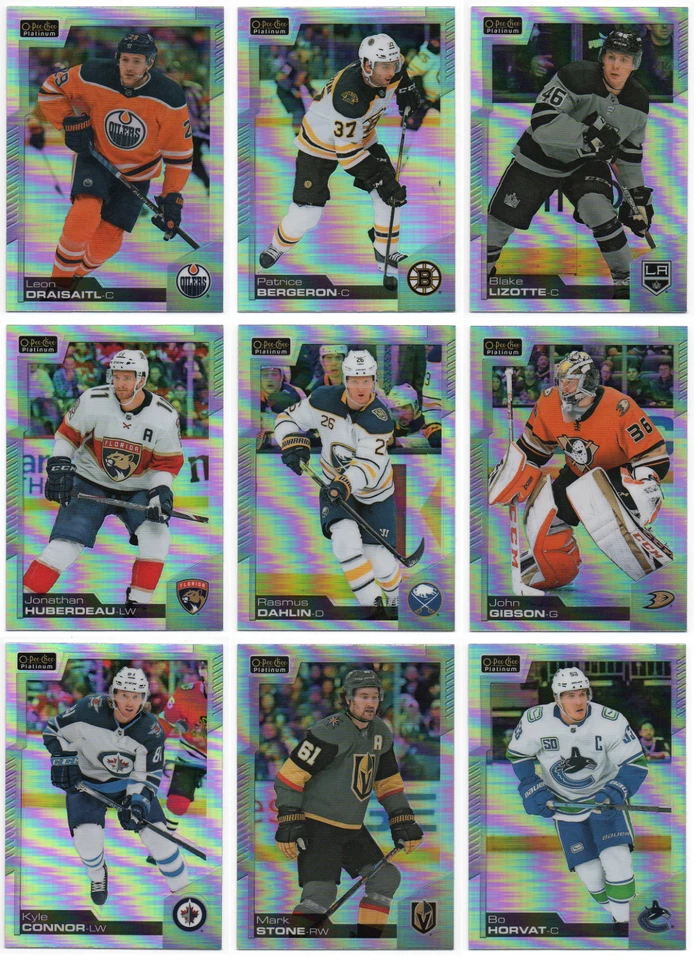 2020-21 O-Pee-Chee Platinum Rainbow Veteran - Pick Any - Image 1 of 1