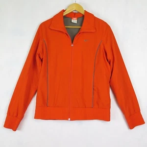 VTG Nike Jacket Athletic Dept Jacket Youth L 12-14 Red Grey Light Weight Vented - Picture 1 of 10