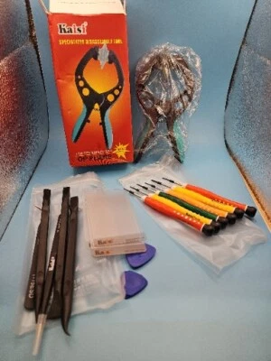 KAISI REPARACIÓN DE TELÉFONO CELULAR 3 piezas juego de herramientas desmontaje especializado alicates de apertura (OK Foto 1 de 4