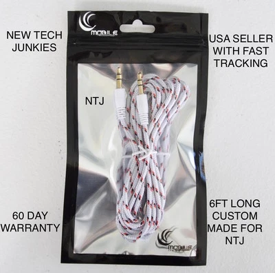 3.5毫米公头立体声音频辅助线适用于iPod mp3汽车iPhone 4s 5c 6 plus — 第 1/4 张图片