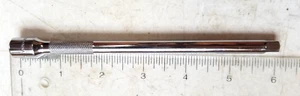 SNAP-ON TOOLS TMXK60 1/4" Drive 6" Long Knurled Chrome Extension - Foto 1 di 1
