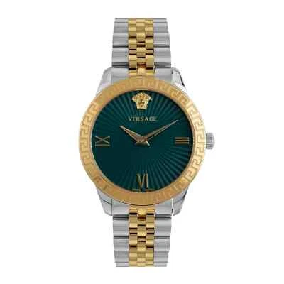 Reloj Versace Greca para mujer esfera verde dos tonos - VEVC01021 (PRECIO DE VENTA SUGERIDO POR EL FABRICANTE 1295 ($) Foto 1 de 4