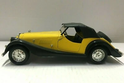 Die Cast MORGAN PLUS 8 TG2 1/16 Polistil Modellino Auto Yellow - Immagine 1 di 3
