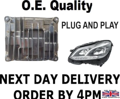 Mercedes E Class W212 Facelift LED Headlight Control Unit Module A2129005324 - Image 1 of 2