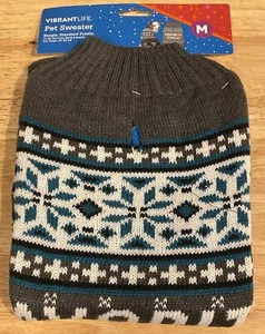 Vibrant Life Dog/Pet Sweater “Favorite Child” Dog/Pet Sweater Med. 17” 20-25 lbs - Picture 1 of 2