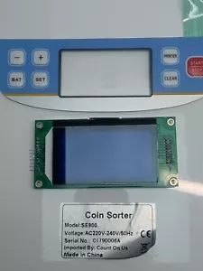 coin sorter SE900 Display control board and touch panel DJM12864G08B - Picture 1 of 5