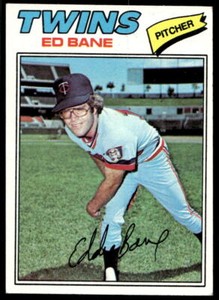 1977 Topps 486 Ed Bane   Minnesota Twins  Baseball Card