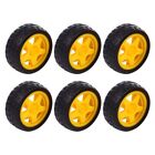  6 Pcs Toy Wheel Rc Toys Mini Truck Tire Remote Control Cars