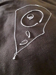 Schmuckset, 5 TLG., silber 925, NEU mit GESCHENKKARTON - Bild 1 von 6