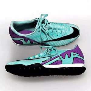 Nike Zoom Mercurial Vapor 15 Academy TF DJ5635-300 Mens Shoes Soccer Size 5.5 - Picture 1 of 9