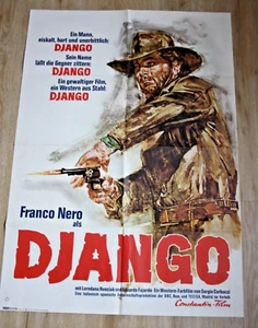 Django Franco Nero Sergio Corbucci Original Kinoplakat A1 EA 1966 - Bild 1 von 9