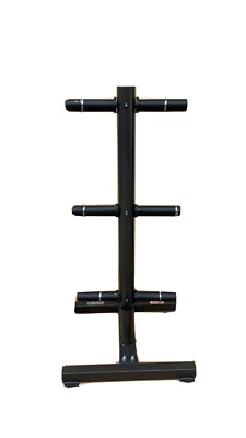 Placa de peso olímpica de 6 clavijas árbol estante de almacenamiento y soporte de barra con ruedas PT-5856 Marcy Foto 1 de 4