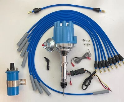 TAPA HEMBRA AZUL INTERNACIONAL DISTRIBUIDOR HEI 392 345 304 266 + CABLES + BOBINA 45K Foto 1 de 4