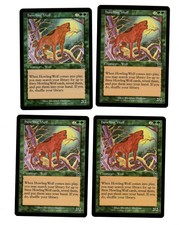 4x Howling Wolf VG Mercadian Masques Mtg Magic EDH 4x x4