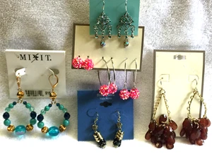Nuevo 7 Pr Vera Wang MIX*IT Jubliee VARIOS PENDIENTES COLGANTES COLGANTE ARAÑA LOTE #3 - Imagen 1 de 7